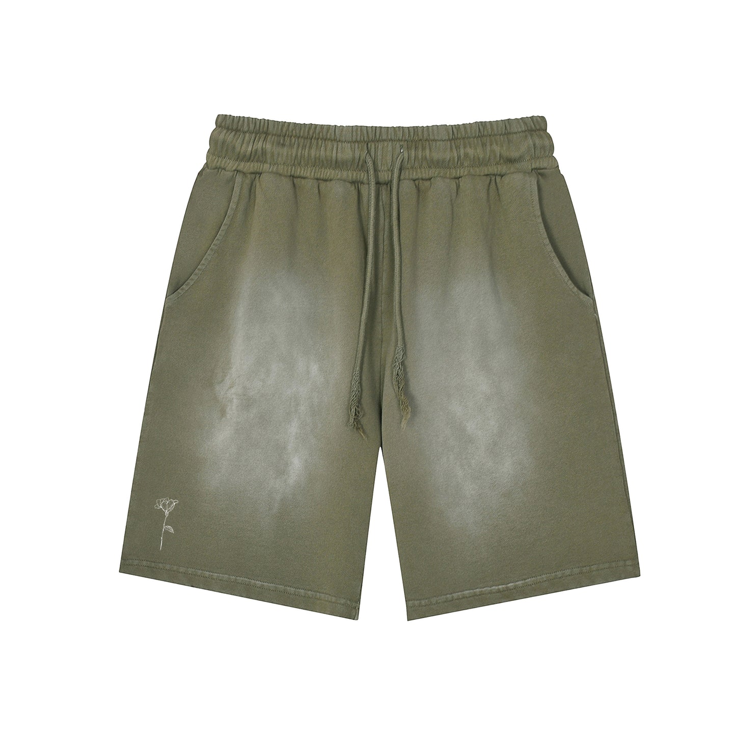 Dark Bloom Patch Shorts
